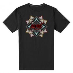 Чоловіча преміум футболка AC/DC Art Logo - PrintSalon