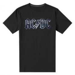 Мужская футболка премиум AC/DC Logo - PrintSalon