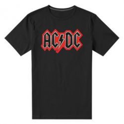 Мужская футболка премиум AC/DC Vintage - PrintSalon