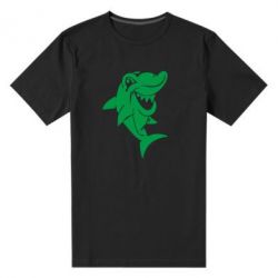 Мужская футболка премиум Акулка - PrintSalon