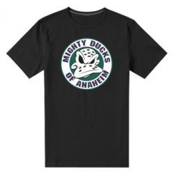 Мужская футболка премиум Anaheim Mighty Ducks Logo - PrintSalon