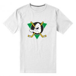 Мужская футболка премиум Anaheim Mighty Ducks - PrintSalon