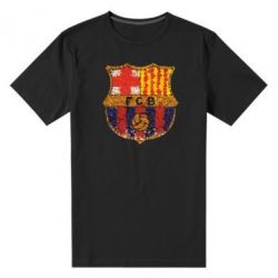 Мужская футболка премиум Barcelona Paint - PrintSalon