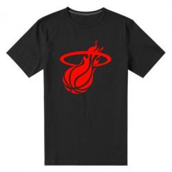 Чоловіча преміум футболка Баскетбольний м'яч в кільця