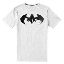 Чоловіча преміум футболка Batman "3d Logo" - PrintSalon
