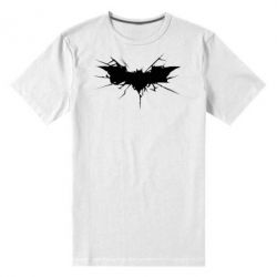 Мужская футболка премиум Batman cracks - PrintSalon