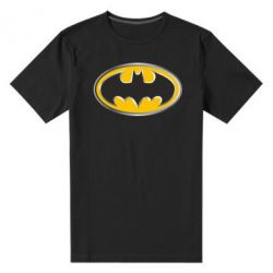 Чоловіча преміум футболка Batman Gold Logo - PrintSalon