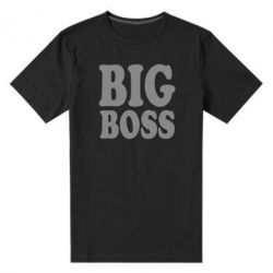 Мужская футболка премиум Big Boss - PrintSalon