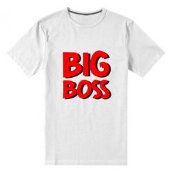 Мужская футболка премиум Big Boss - PrintSalon