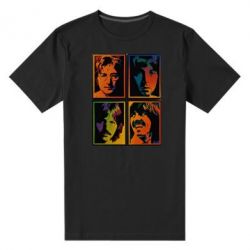 Мужская футболка премиум Битлы - PrintSalon