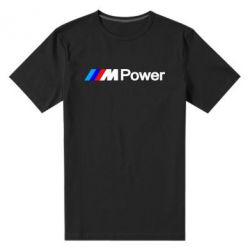 Мужская футболка премиум BMW M Power logo - PrintSalon