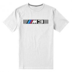 Чоловіча преміум футболка BMW M3 - PrintSalon