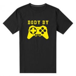 Мужская футболка премиум BODY BY - PrintSalon