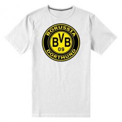 Мужская футболка премиум Borussia Dortmund - PrintSalon