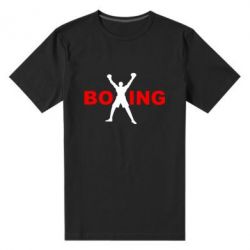 Мужская футболка премиум BoXing X - PrintSalon