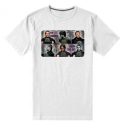 Чоловіча преміум футболка Брати Вінчестери у поліції - PrintSalon