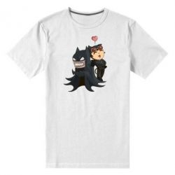 Чоловіча преміум футболка Catwoman and Angry Batman