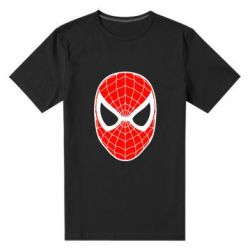 Мужская футболка премиум Человек-паук маска - PrintSalon