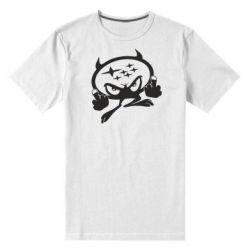 Мужская футболка премиум Чертик Subaru - PrintSalon