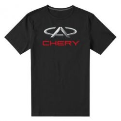 Мужская футболка премиум Chery Logo - PrintSalon