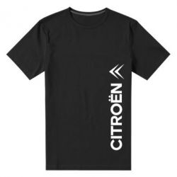 Мужская футболка премиум Citroen Vert - PrintSalon