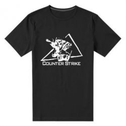 Мужская футболка премиум Counter Strike Gamer - PrintSalon