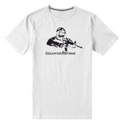 Чоловіча преміум футболка Counter StrikeПлеєр - PrintSalon