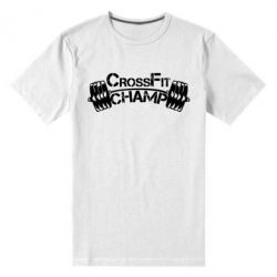 Мужская футболка премиум CrossFit Champ - PrintSalon