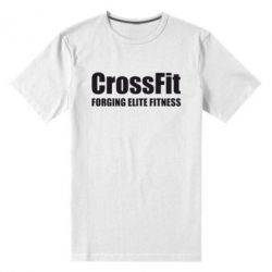Мужская футболка премиум Crossfit Forging Elite Fitness - PrintSalon