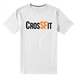 Мужская футболка премиум CrossFit SF - PrintSalon