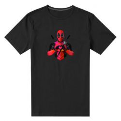 Чоловіча преміум футболка Deadpool Love - PrintSalon