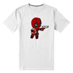 Чоловіча преміум футболка Дедпуз з пакетиком - PrintSalon