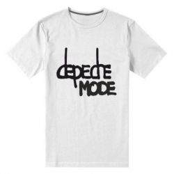 Мужская футболка премиум Депеш Мод - PrintSalon