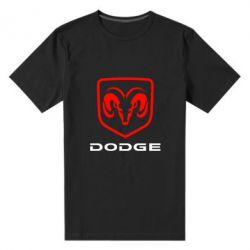 Мужская футболка премиум DODGE - PrintSalon