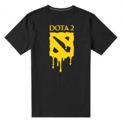 Мужская футболка премиум Dota 2 Logo - PrintSalon
