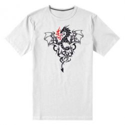 Мужская футболка премиум Дракон - PrintSalon