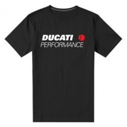 Мужская футболка премиум Ducati Perfomance - PrintSalon