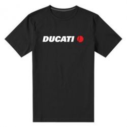Мужская футболка премиум Ducati - PrintSalon