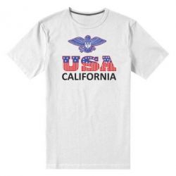 Мужская футболка премиум Eagle USA - PrintSalon
