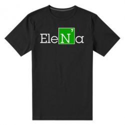 Мужская футболка премиум Elena - PrintSalon