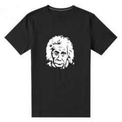 Мужская футболка премиум Энштейн - PrintSalon