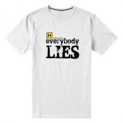 Чоловіча преміум футболка Everybody LIES House - PrintSalon