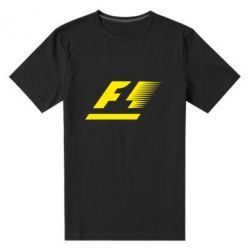 Мужская футболка премиум F1 - PrintSalon