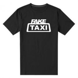 Мужская футболка премиум Fake Taxi - PrintSalon