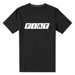 Мужская футболка премиум Fiat - PrintSalon
