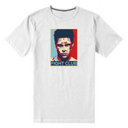 Мужская футболка премиум Fight Club Tyler Durden - PrintSalon