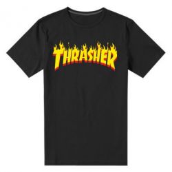 Мужская футболка премиум Fire Thrasher - PrintSalon