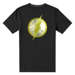 Мужская футболка премиум Flash Logo - PrintSalon