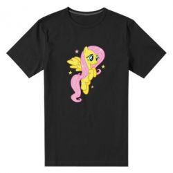 Чоловіча преміум футболка Fluttershy - PrintSalon