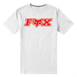 Мужская футболка премиум Fox Moto - PrintSalon